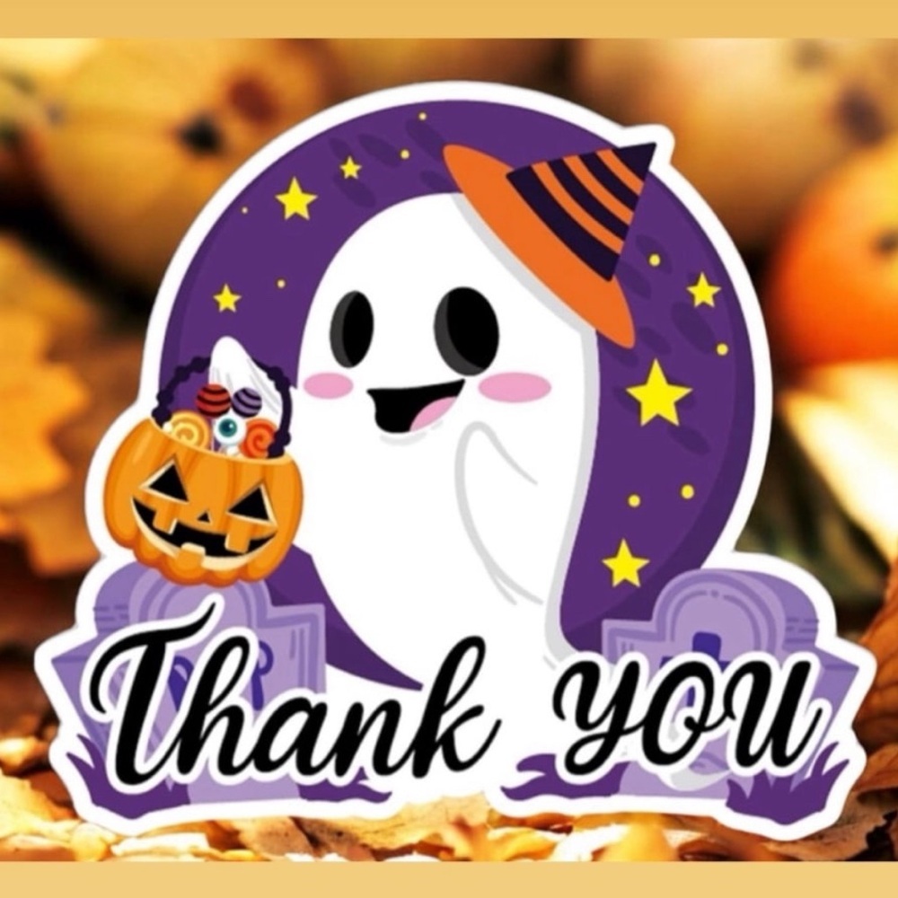 40 Thank You Stickers!